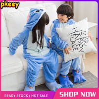 เด็กStitch Unicorn Kigurumi Onesie Boyชุดฮัลโลวีนสำหรับเด็กผู้หญิงแฟนซีคอสเพลย์เด็กทารกตลกCarnivalโดยรวมJumpsuit