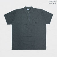 POLOพื้น ACTเทาดำTOP 2XL-5XL