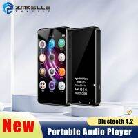 ZMKSLLE 3.6นิ้วเครื่องเล่น Mp4 Mp3 4.2แตะหน้าจอเต็ม Mp3 Walkman ชุดหูฟังบลูทูธรองรับผู้เล่นเพลง Hifi แบบพกพา