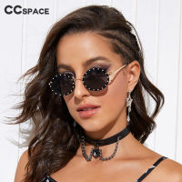 46127 Diamond Oval Small Frame Luxury Sunglasses Men Women Fashion Shades UV400 Vintage Glasses