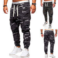 New Cross -Border 2023 MenS Campaign Gong Pants Large Size Loose Waist Beam Long Outdoor Sports Male Military