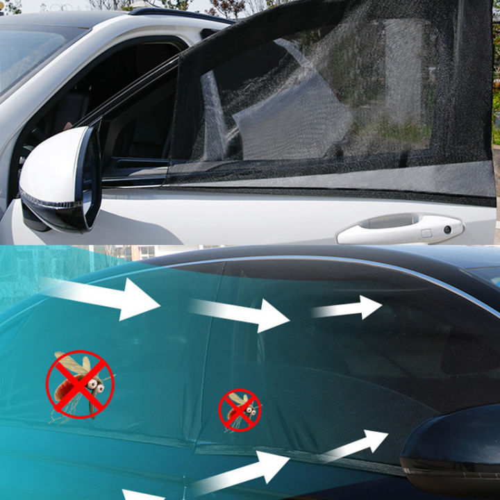 2pcs-รถ-sunshades-auto-uv-protect-curtain-side-window-sunshade-mesh-sun-visor-protection-window-films-auto-อุปกรณ์ภายนอก