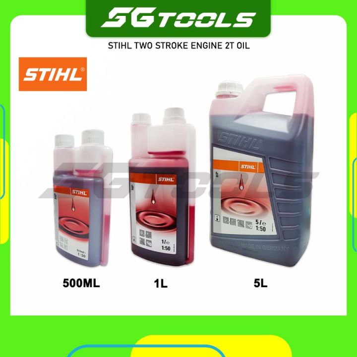 STIHL TWO STROKE ENGINE 2T OIL (500ML,1L,5L)/ MINYAK 2T OIL 2 STROKE