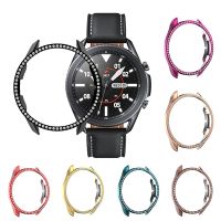 เคส PC สุดหรูระดับไฮเอนด์สำหรับ Samsung Galaxy Watch 3 41มม. 45มม. ฝาครอบสมาร์ทวอท์ชกรอบคมเปลือกแท่งกันชนอุปกรณ์ Watch3