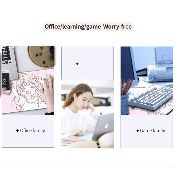 large-cute-girl-mouse-pad-kawaii-girl-waterproof-desktop-oil-proof-non-slip-desk-anime-pink-mousepad-laptop-notebook-desk-mat