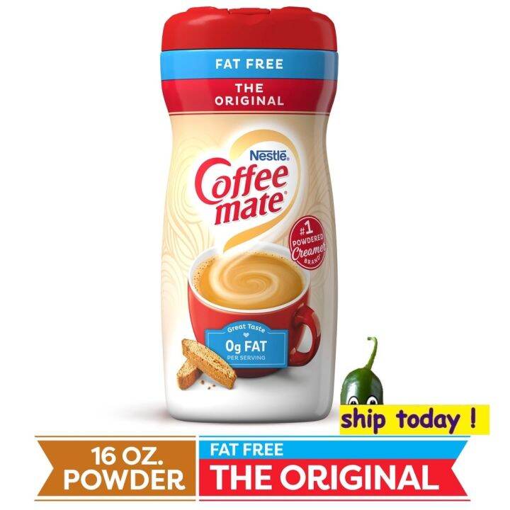 COD Coffee Mate Original Fat Free Powder Creamer 16 oz Nestle Coffee