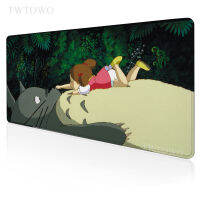 Totoro แผ่นรองเมาส์ Gamer XL คอมพิวเตอร์ HD บ้าน M Ousepad XXL โต๊ะเสื่อ MousePads ลื่นยางธรรมชาติสำนักงานคอมพิวเตอร์หนูแผ่น