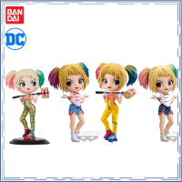 BANDAI DC Comics ทีมฆ่าตัวตาย Harleen Quinzel Action Figure รอบตกแต่งอะนิเมะของแท้ของเล่นของเล่นน่ารัก