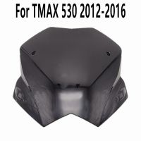 กระจกบังลมสำหรับยามาฮ่า TMAX530 TMAX 530 2012-2013-2014-2015-2016 Fit YZF สีดำกระจกหน้ารถใส่การประชุม