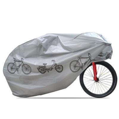 จักรยานปกจักรยานฝนปก PEVA 220X 190เซนติเมตรฝุ่นฮู้ดม่านบังแดด MTB จักรยานเสือภูเขารถจักรยานยนต์ทุกฤดูกาล