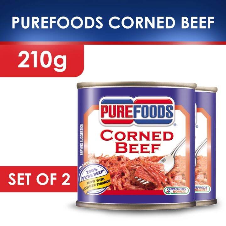 Purefoods Corned Beef (210g) Set of 2 Lazada PH
