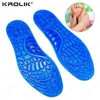 2Pc Gel Insole Silicone Orthopedic Arch Support Foot Care For Feet Shoes Sole Sport Insoles Shock Absorption Pads Orthotic Pad Shoes Accessories