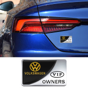 VIP OWNERS Emblem Car Window Side Badge Decal Auto Rear Trunk Sticker for