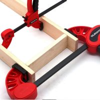 Woodworking Quick Fixture F Clip Heavy Duty Woodworking Work Bar Clamps Carpenter Ratchet Release DIY Hand Tool Drop shipping