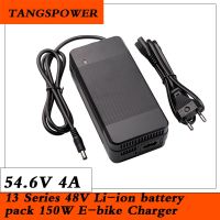 TANGSPOWER 54.6V 4A Lithium Battery Charger 54.6V4A Electric Bike Charger For 13S 48V Li-Ion Battery Pack Charger High Quality