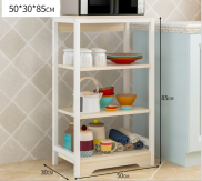 Kệ nhà bếp 4 tầng đơn thiết kế tiện dụng