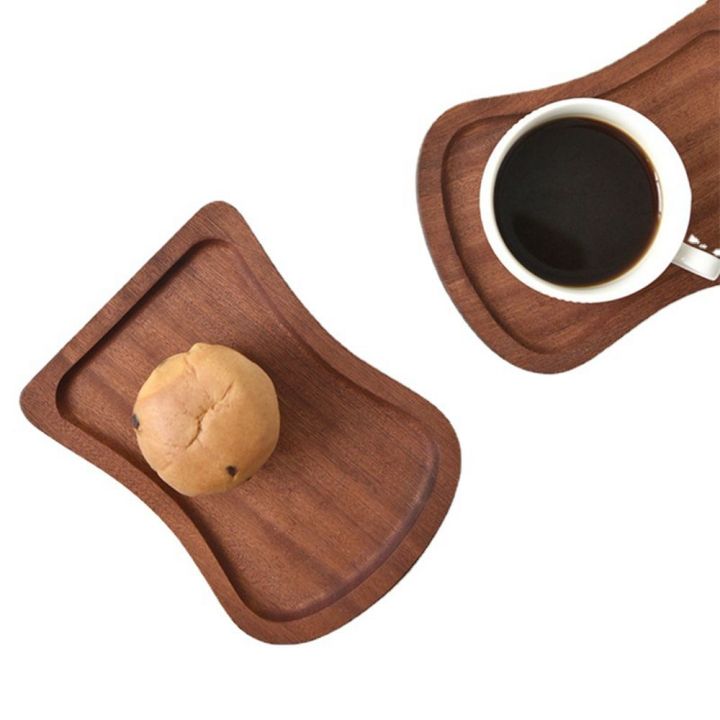 htrxb-ไม้เนื้อแข็งบนโต๊ะอาหารขนมปังขนมผลไม้อบแห้งของใช้ในครัวเรือนจานอาหารว่างเสิร์ฟจานอาหารจานไม้