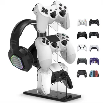Universal Controller Bracket Transparent Acrylic Game Handle Display Stand  Desk Display Stand For PS4 PS5