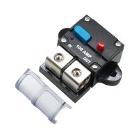 48V 100A Car Audio Power Reset Fuse Holder Manual Reset Switch Car Battery Circuit Breaker