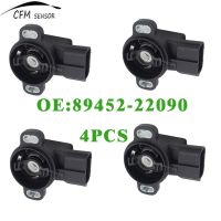 4ชิ้นเซ็นเซอร์ตำแหน่งคันเร่ง TPS 89452-22090เหมาะกับสำหรับเล็กซัส LS400 Toyota Camry RAV4 Corolla Celica