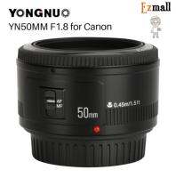 เลนส์ยงหนั่ว(Yongnuo) 50 mm. f/1.8 ทั้ง auto และ Manual โฟกัส สำหรับกล้อง Canon Full Frame และ APS-C (Mirrorless ใช้ได้ต้องมี Adaptor EF-EOS M)