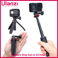 Ulanzi MT-09ยืด S Elfie ติดสำหรับ GoPro ฮีโร่12 11 10 9 8แบบพกพา Vlog ขาตั้งกล้องมินิการกระทำกล้องจับ Gopro อุปกรณ์เสริม