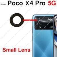 เลนส์กระจกกล้องถ่ายรูปหลังสำหรับเปลี่ยนเลนส์แก้วกล้องมองหลังหลัก Pocophone POCO X4 Pro 5G Xiaomi