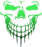 Motorcycle Sticker Skull 3D Reflective Car Stickers Moto Auto Decal Funny JDM Vinyl On Car styling 15.9*17.7CM Decals  Emblems