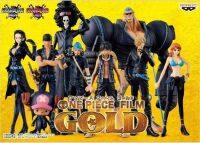 Straw Hat Pirates Film Gold Set ของแท้ JP แมวทอง - Grandline Men / Lady Banpresto [โมเดลวันพีช] (9 ตัว)