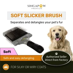 FURminator Curry Comb for Cats & Dogs