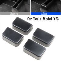 อะไหล่ Rail Anti-Kick Rubber Plug 4Pcs อุปกรณ์เสริมสำหรับ Tesla รุ่น Y 3