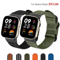 Essidi Nato Nylon band For Xiaomi Redmi Watch 3 Sports Women Men Wrist Strap Loop For Mi Watch 3 Lite Smartwatches