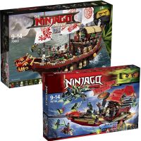 [COD] Phantom Ninjago New Destiny No. Boat Base Final Battle Assembled Blocks