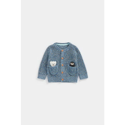 เสื้อกันหนาวเด็ก Mothercare Icy Friends Knitted Cardigan CC613