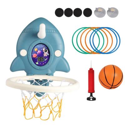 Children Basketball Playing Set Fun Counting Basketball Rack Outdoor Sports Goal Game for Kids Boys and Girls trendy