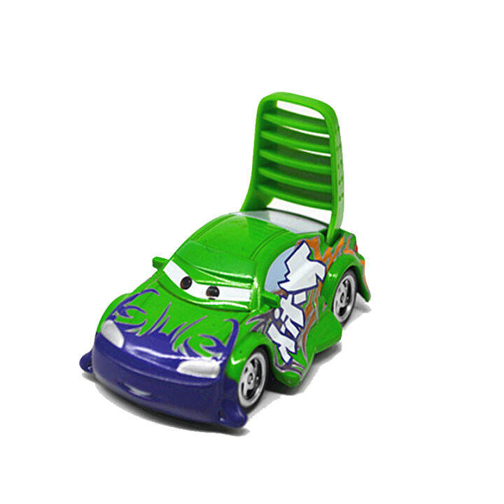 pixar-cars-2-badass-racing-clan-series-dj-slug-agent-boust-diecast-model-fine-toys-car-boy-new-year-gift