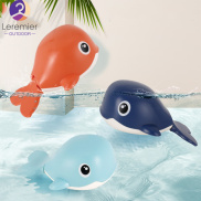 Children Bathing Toy Wind-up Clockwork Whale Swimming Baby Water Spray
