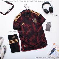 ☜☁● German Shirt 2023 - German Team Football Set WC 2023 Color Spilled Black Pants - Standard Thai Fabric Competition Shirt