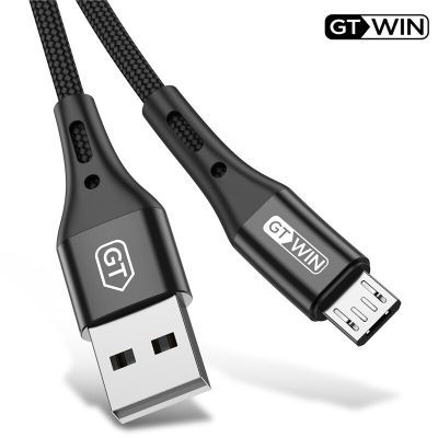 GTWIN 3A Micro USB Cable  Fast Charging Micro USB Data Cable Cord For Xiaomi Android Mobile Phone Charger Wire 0.5m 1m 2m 3m Wall Chargers