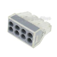 10Pcs PCT-212 PCT-213 PCT-214 PCT-215 PCT-218 PCT-103D สายกระชับตัวเชื่อมเดินสาย Conductor Terminal Block Lever