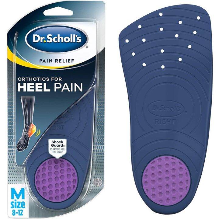 new [ของแท้ 100 ] DR.SCHOLL ORTHOTICS FOR HEEL PAIN RELIEF | Lazada.co.th