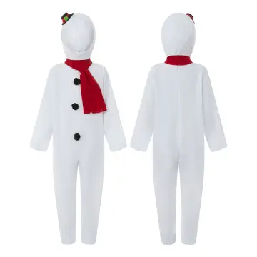 Snowman Mascot Costume Cosplay Party Christmas Fancy Dress Parade Outfits |  eBay