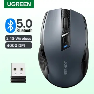 UGREEN Souris sans fil Bluetooth 5.0 Mouse Ergonomic 4000 dpi 6