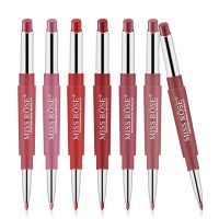 2 In 1 Waterproof Lip Liner Lasting Waterproof Moisturizing Lipstick Material Color Lip Liner Professional Cosmetics TSLM1