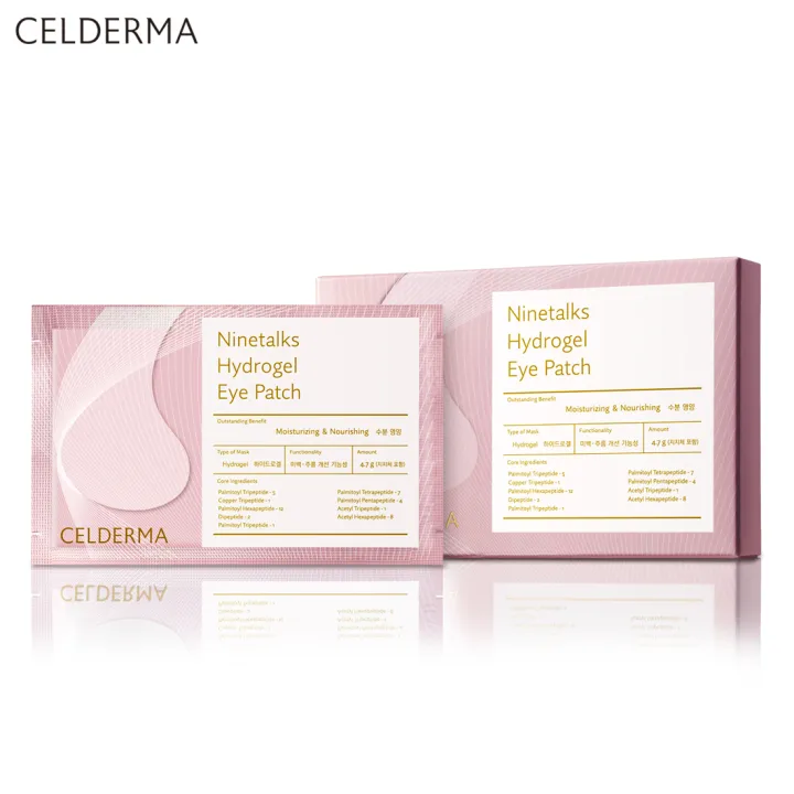 Celderma Ninetalks Hydrogel Eye Patch Box of 4 Pairs SG Official Store