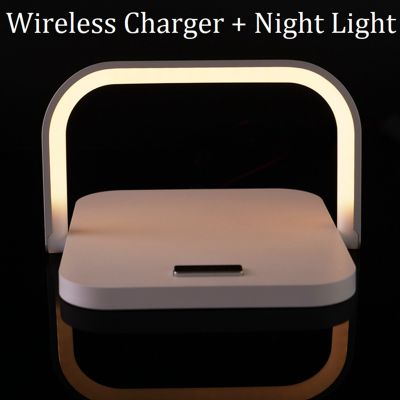 Wireless Charger Table Lamp Bracket Table Lamp for Bedroom Bedside Living Room