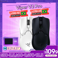 Razer Viper V2 Pro-น้ำหนักเบาพิเศษ,เมาส์ไร้สาย,ไม่มีไฟ RGB,เซ็นเซอร์ออปติคัล30K,สวิตช์เมาส์แบบออปติคัลเหม่ยเมียว