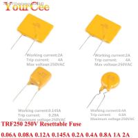 ✥ 10PCS PPTC TRF250 Resettable Fuse TRF250-2000 250V 0.06A 0.08A 0.12A 0.145A 0.2A 0.4A 0.8A 1A 2A 2000MA Pitch 10mm TRF250-060