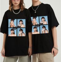 นักร้อง Aitana Ocana กราฟิกพิมพ์เสื้อ T Harajuku แฟชั่น Hip Hop Tshirt หลวมแขนสั้น Hip Hop ฤดูร้อนเสื้อยืดหลวมเสื้อ