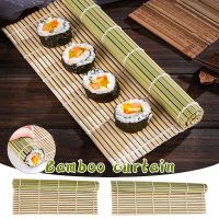 Sushi Curtain Rolling Mat Bamboo Japanese Roller Rice Mold Sushi Maker Tools New Non-Stick Sushi Mat Sushi Curtain Tools